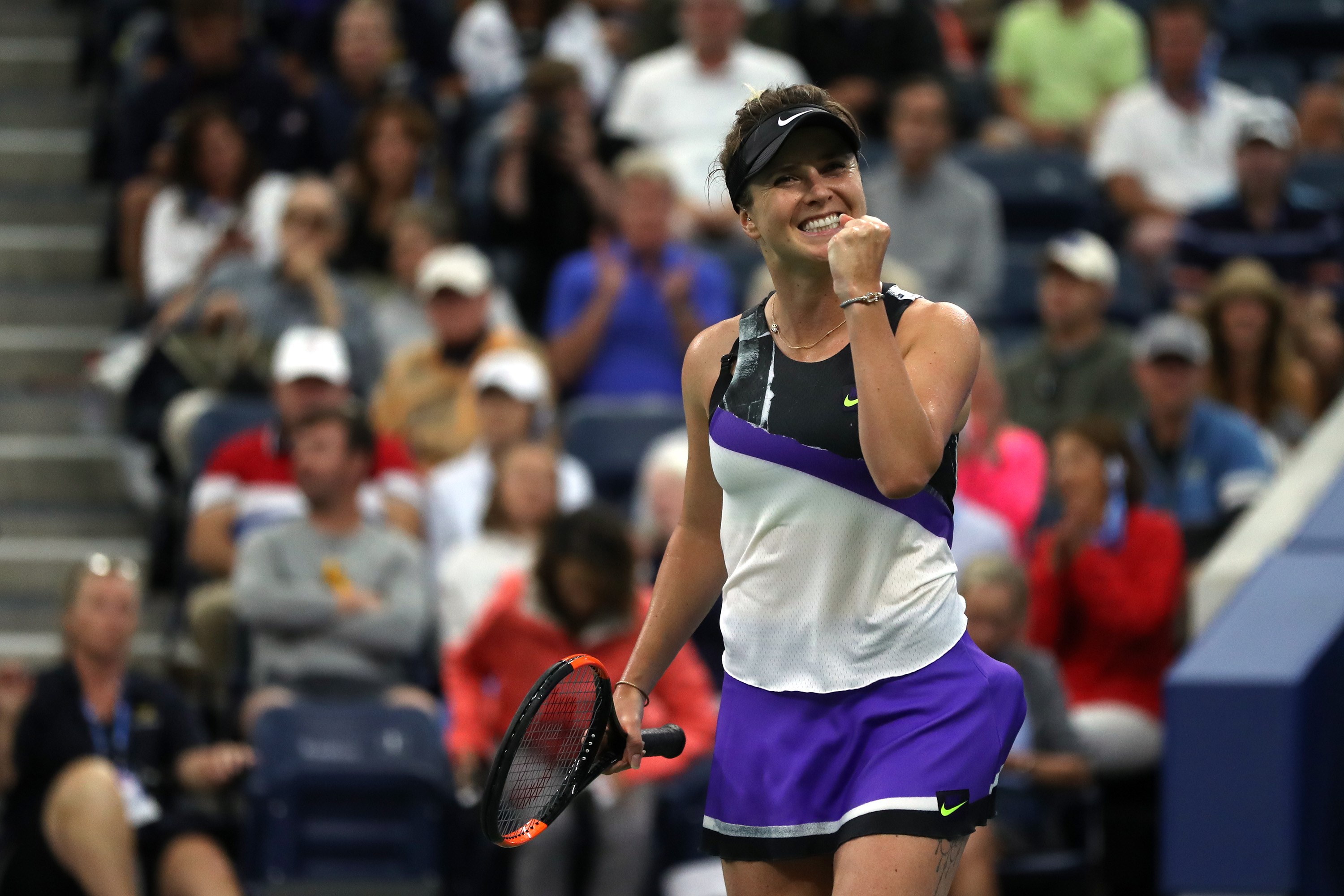 Svitolina Kalahkan Venus Willams di Putaran Kedua AS Terbuka