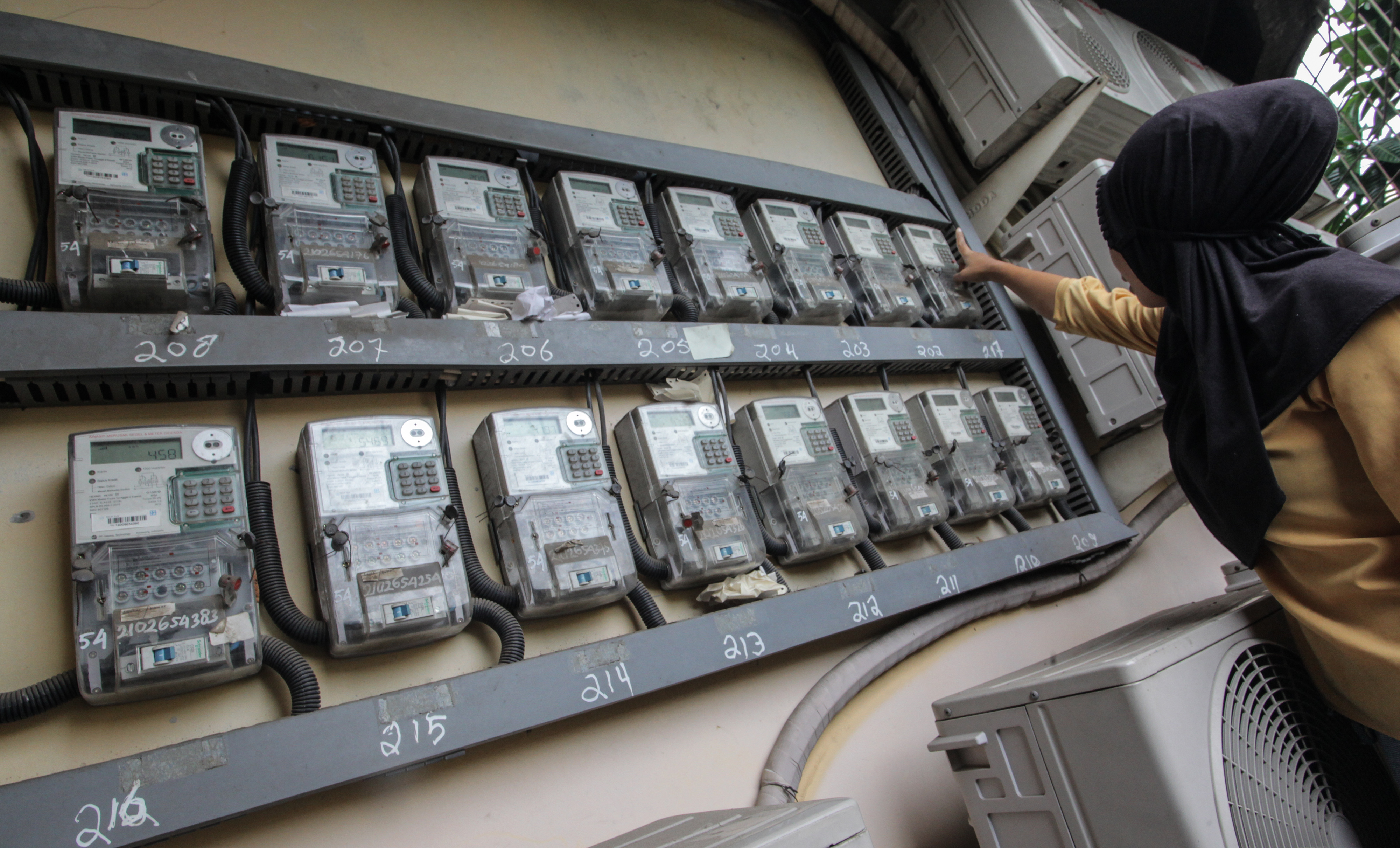 Ilustrasi token listrik