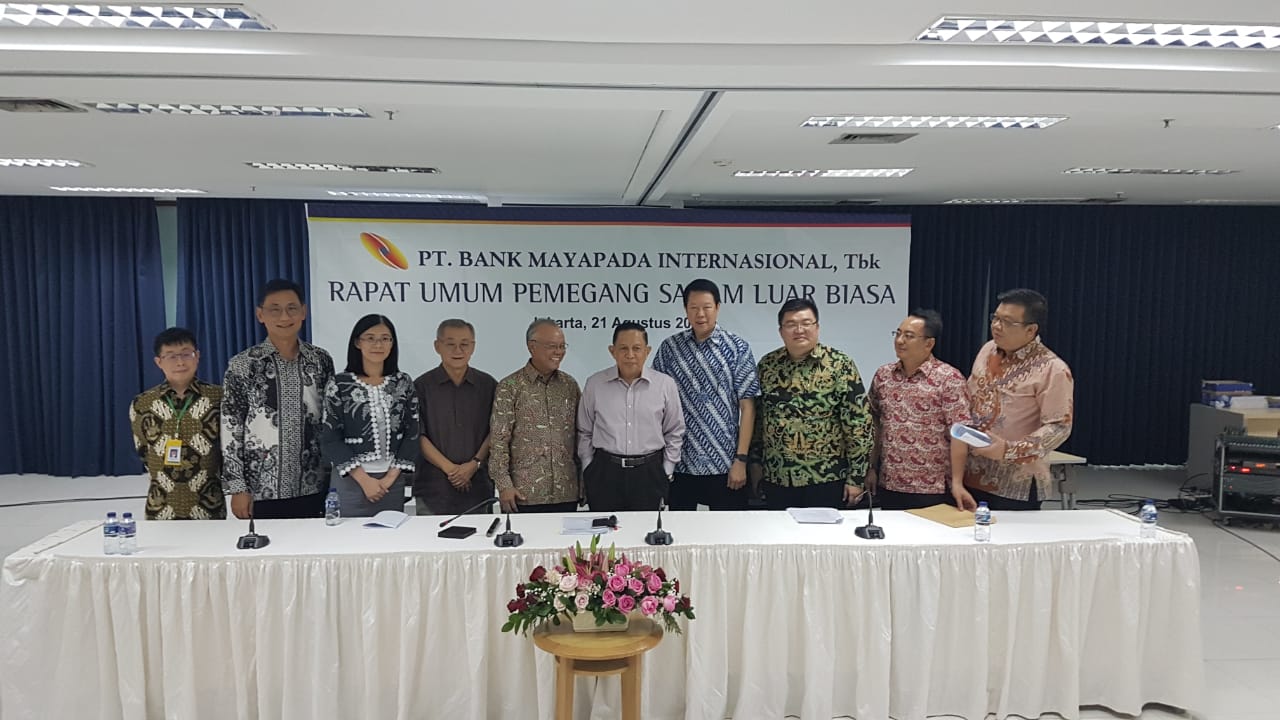 Jajaran manajemen Bank Mayapada