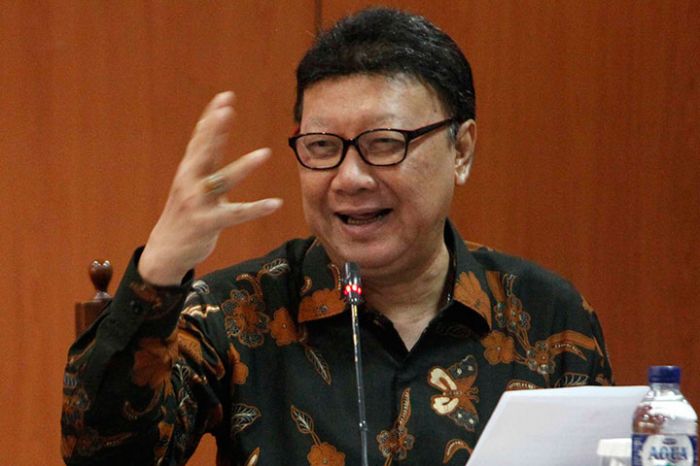 Menteri Dalam Negeri Tjahjo Kumolo