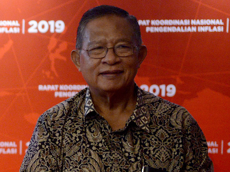 Menteri Koordinator Perekonomian Indonesia Darmin Nasution.
