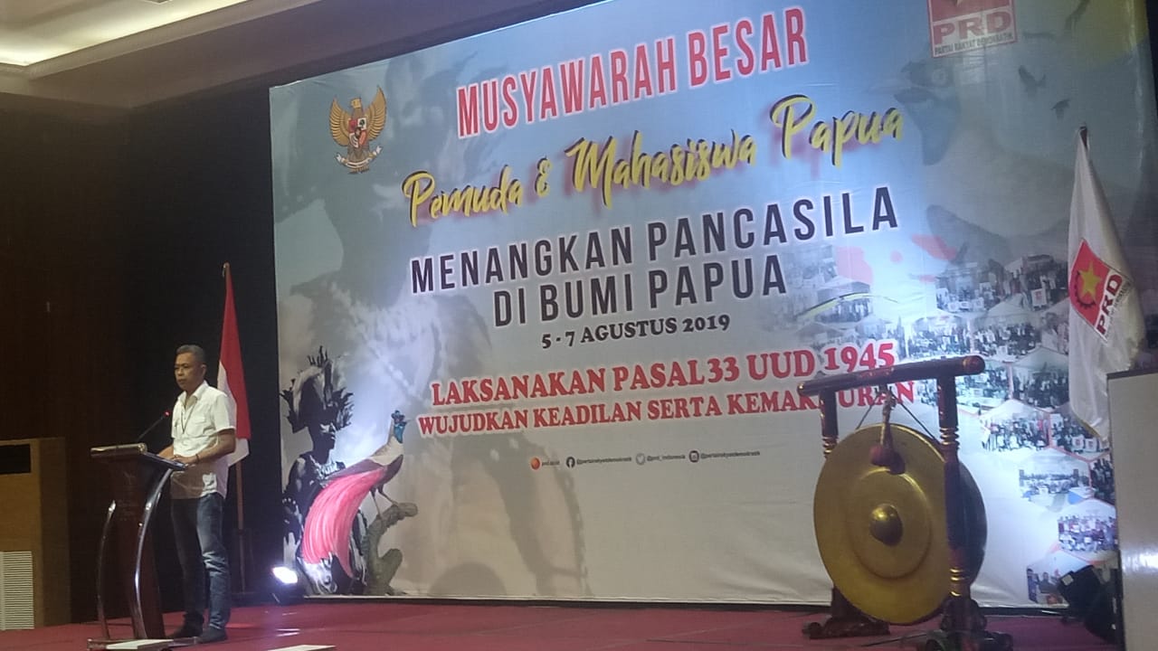 Musyawarah Besar (Mubes) Partai Rakyat Demokratik digelar di Yogyakarta, pada 5-7 Agustus 2019.