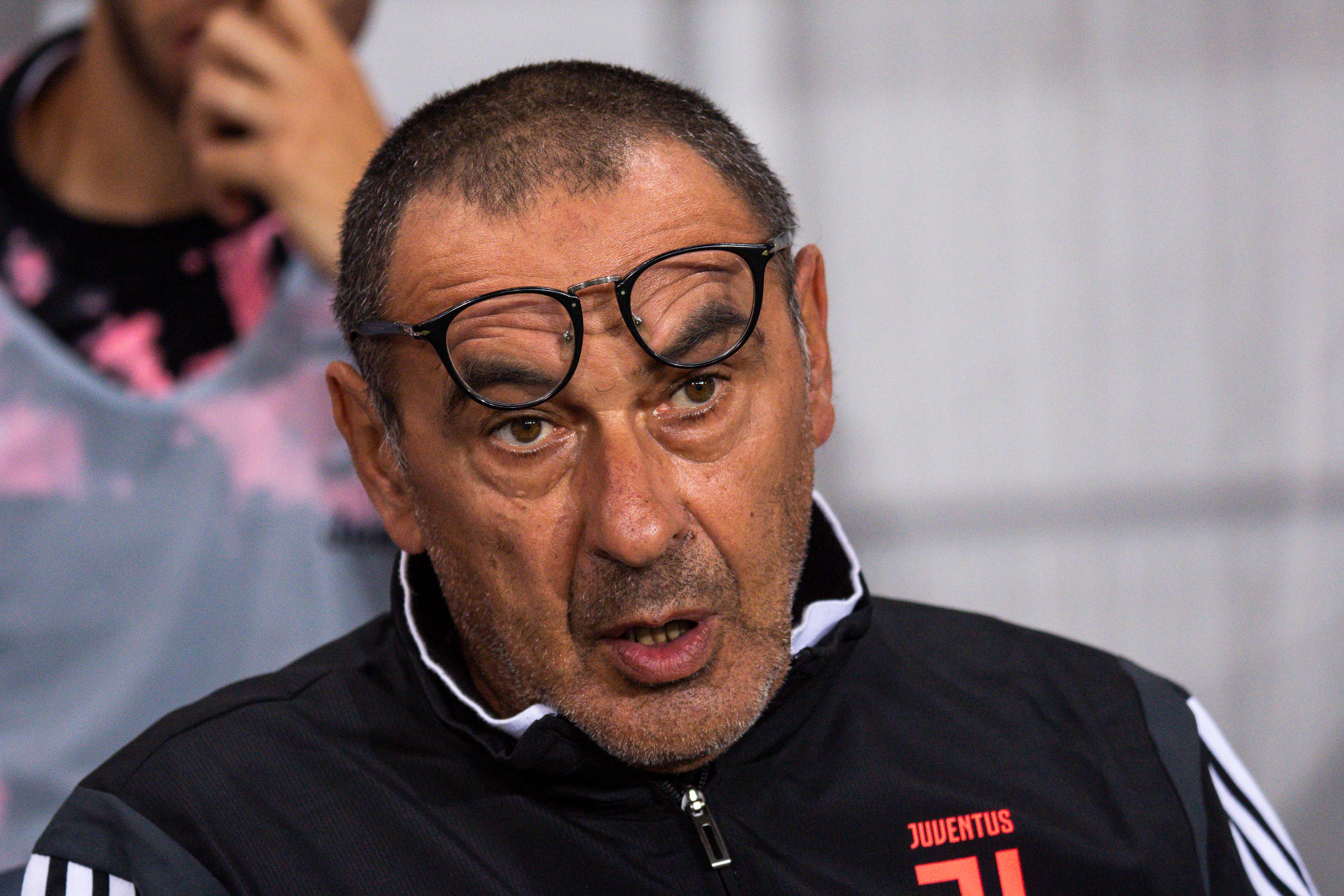 Pelatih Juventus Maurizio Sarri