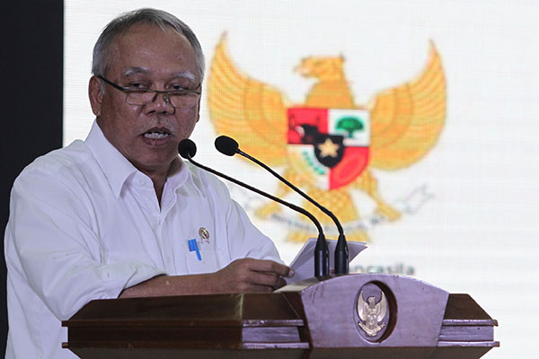 Menteri Pekerjaan Umum dan Perumahan Rakyat Basuki Hadimuljono 