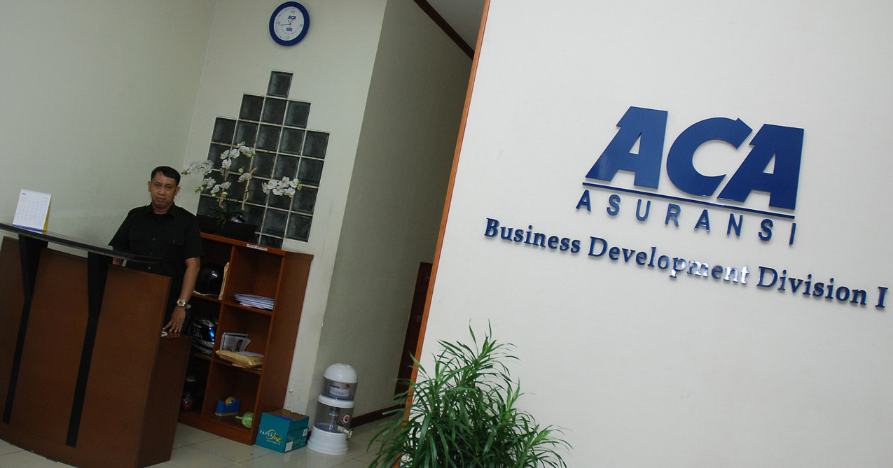 Suasana kantor ACA Asuransi 
