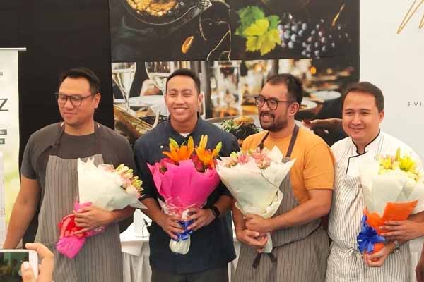 Dari kiri ke kanan: Gupta Sitorus, Yuda Bustara, Promo Rizky, Kevindra Soemantri.