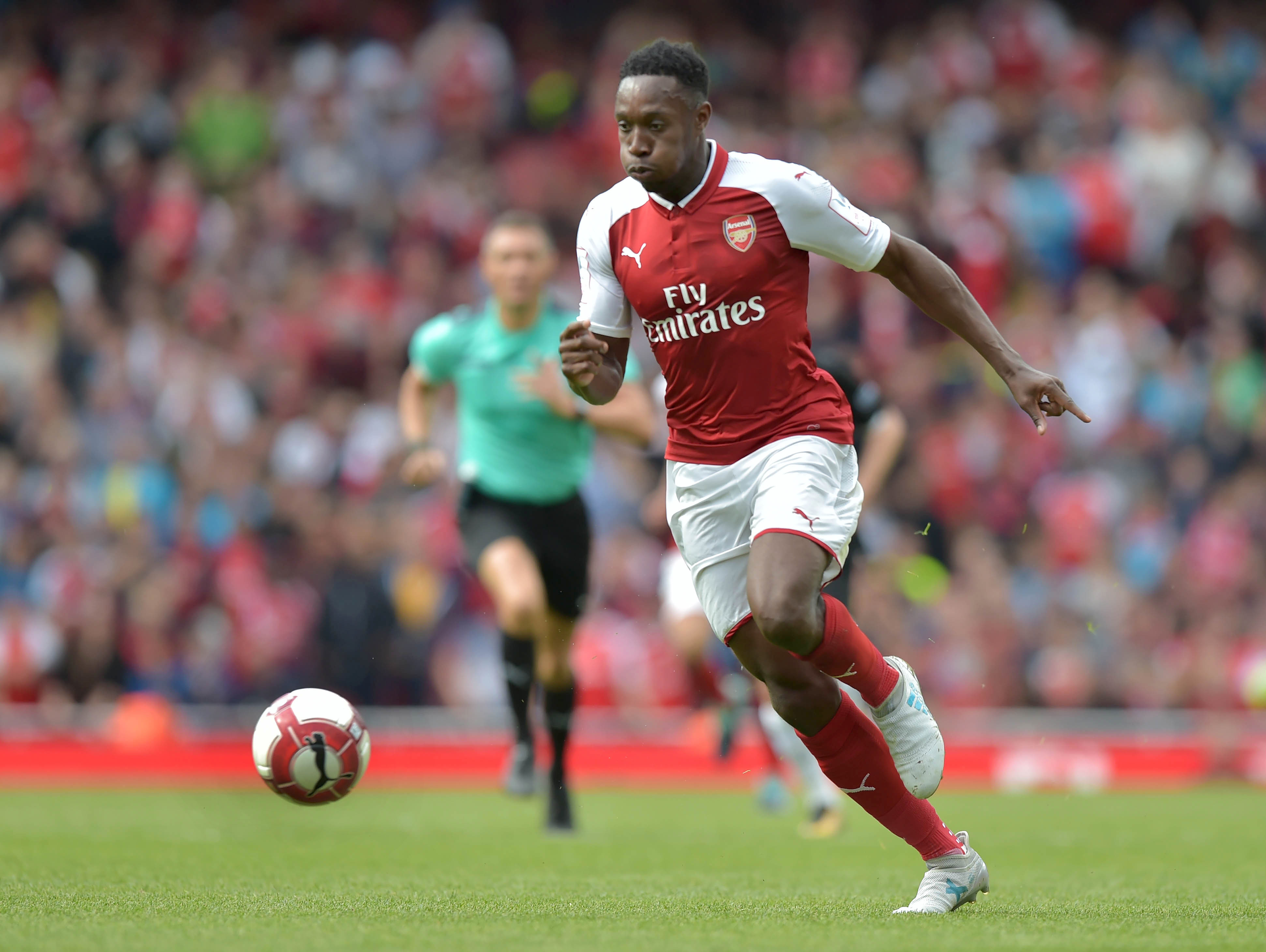 Danny Welbeck saat membela Arsenal