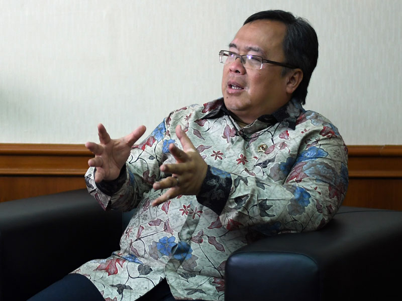 Menteri PPN/Kepala Badan Perencanaan Pembangunan Nasional Bambang Brodjonegoro.