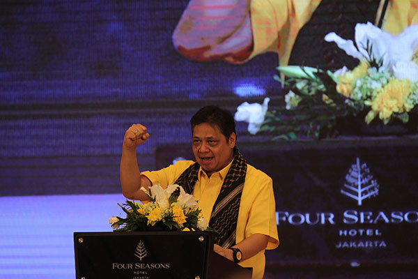 Ketua Umum Partai Golkar Airlangga Hartarto