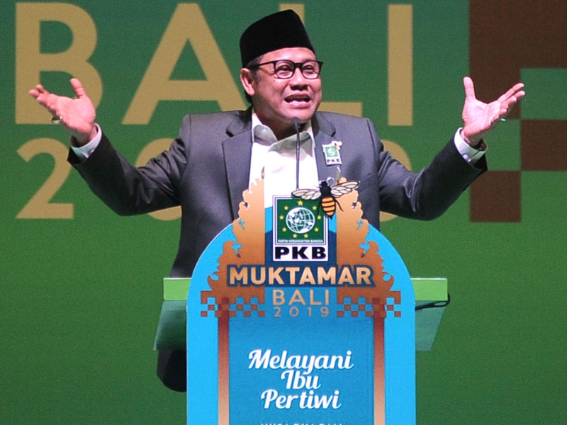Ketua Umum Partai Kebangkitan Bangsa (PKB) Muhaimin Iskandar.