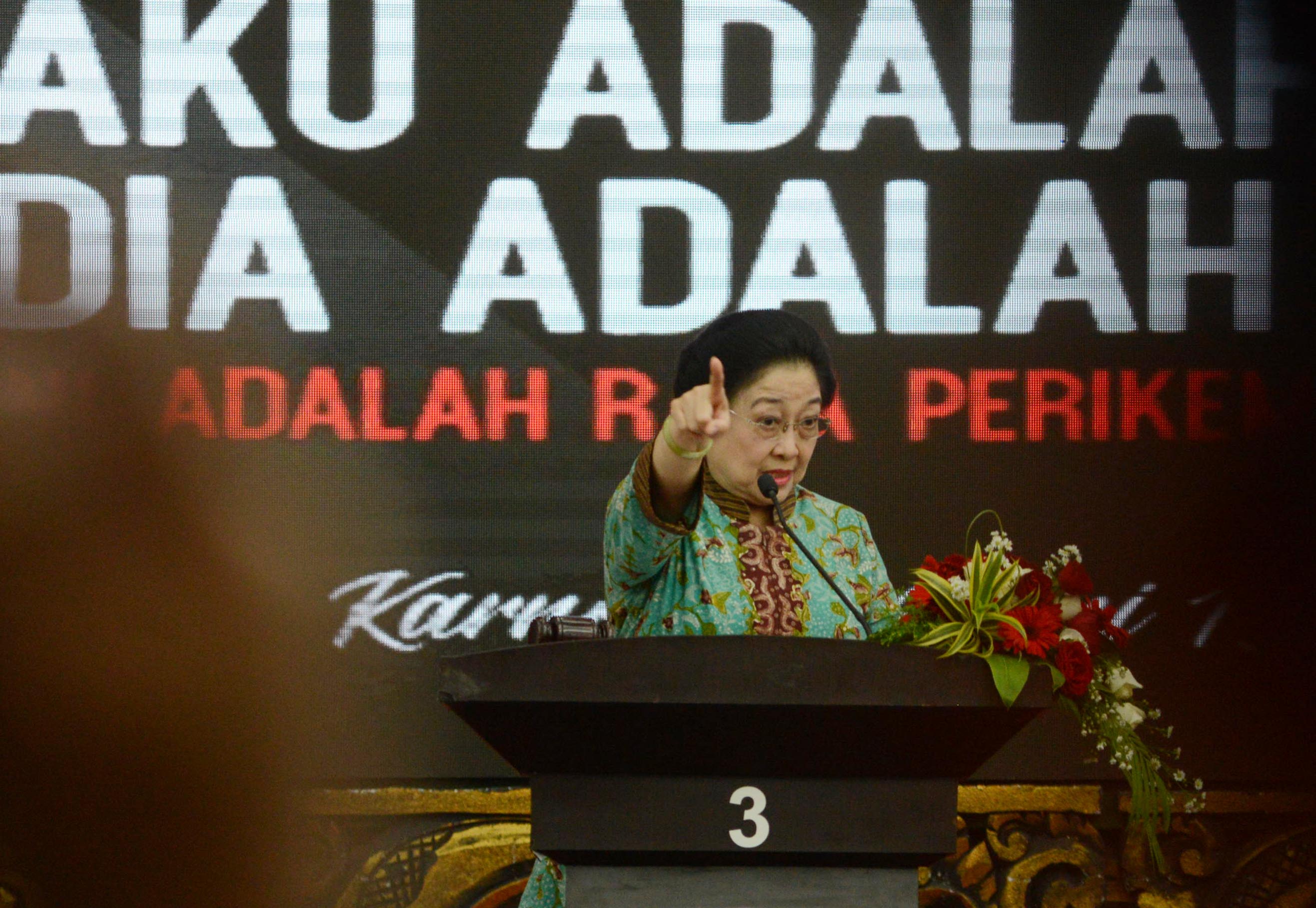 Ketua Umum PDIP Megawati Soekarnoputri