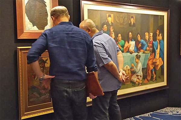 140 koleksi lukisan dan patung Dalam event Sidharta Auctioneer yang bertajuk Indonesia Diversity in Fine Art