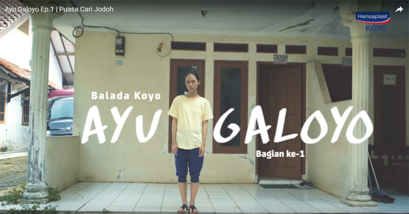 Iklan Ayu Galoyo di Youtube.