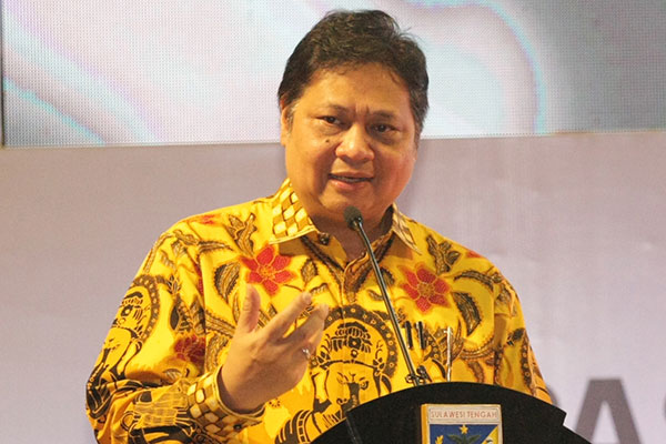 Menteri Perindustrian Airlangga Hartarto