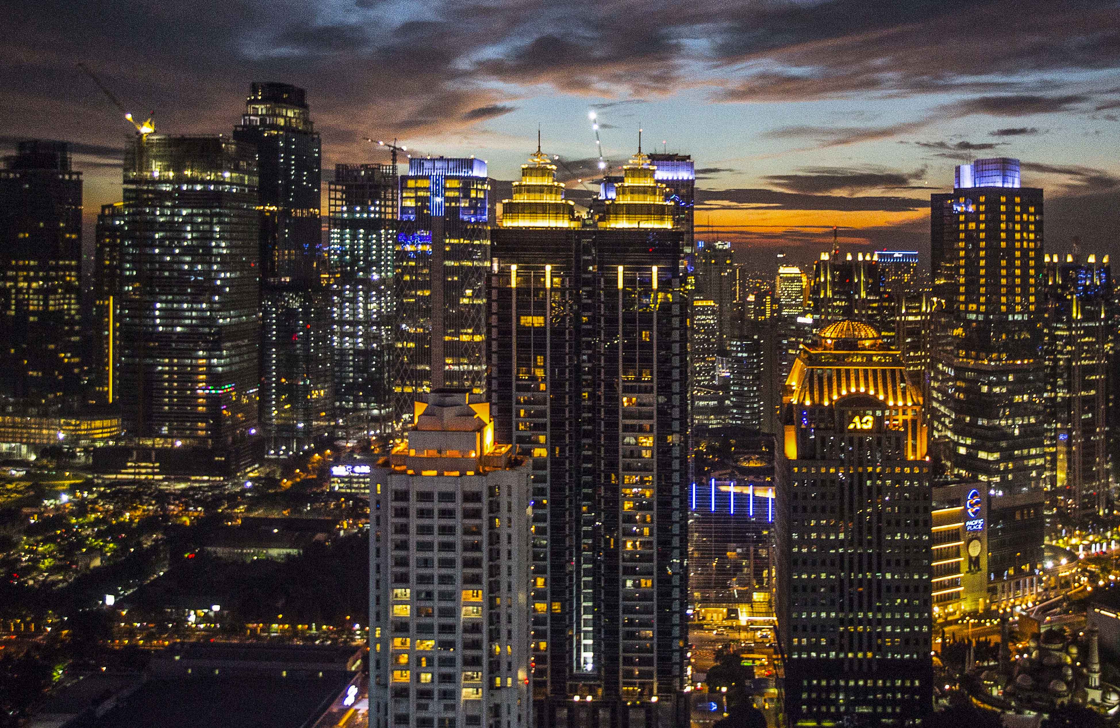 Suasana Kota Jakarta