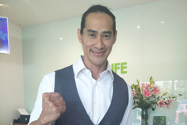 Mantan binaragawan ade rai 