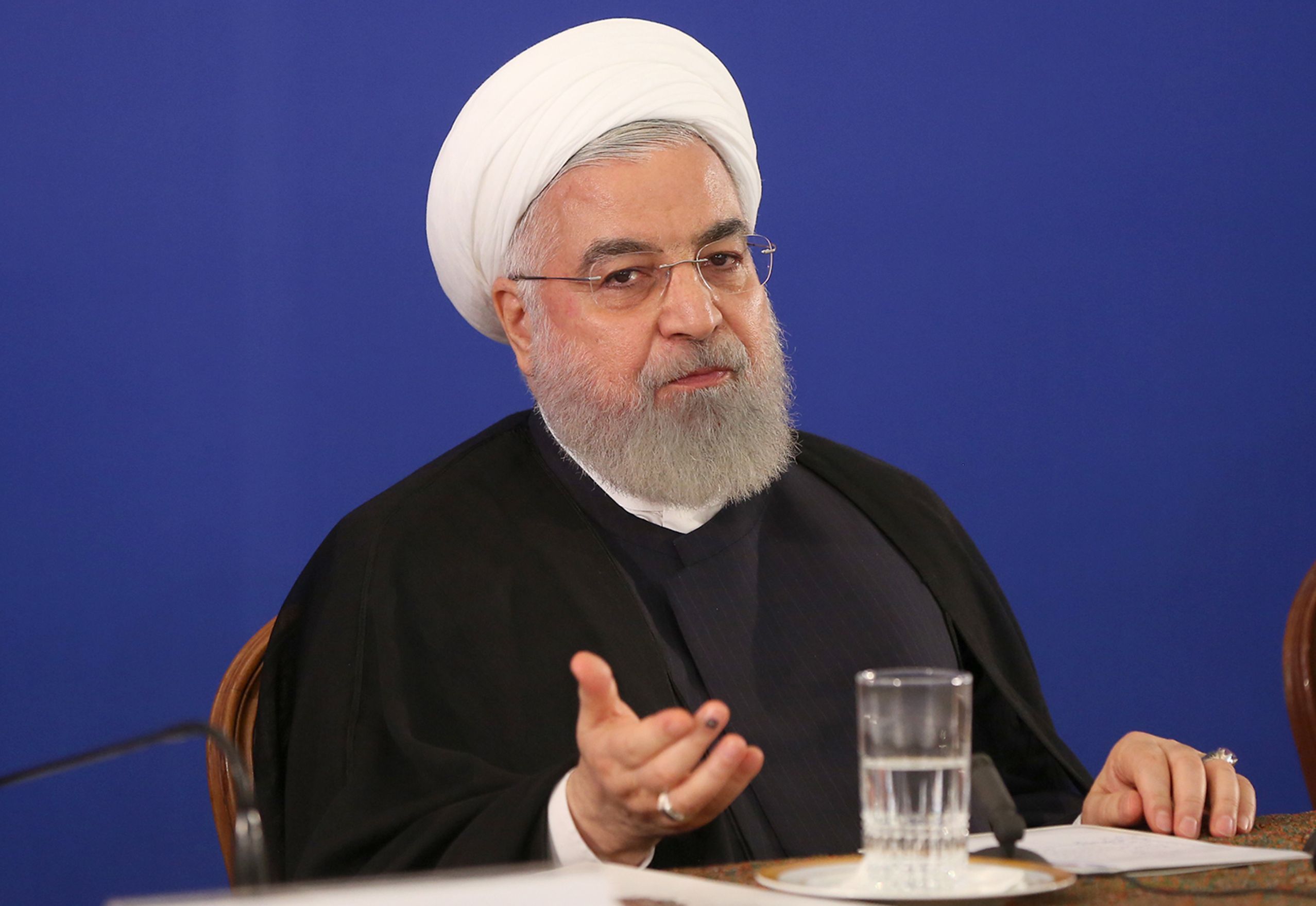 Presiden Iran  Hassan Rouhani