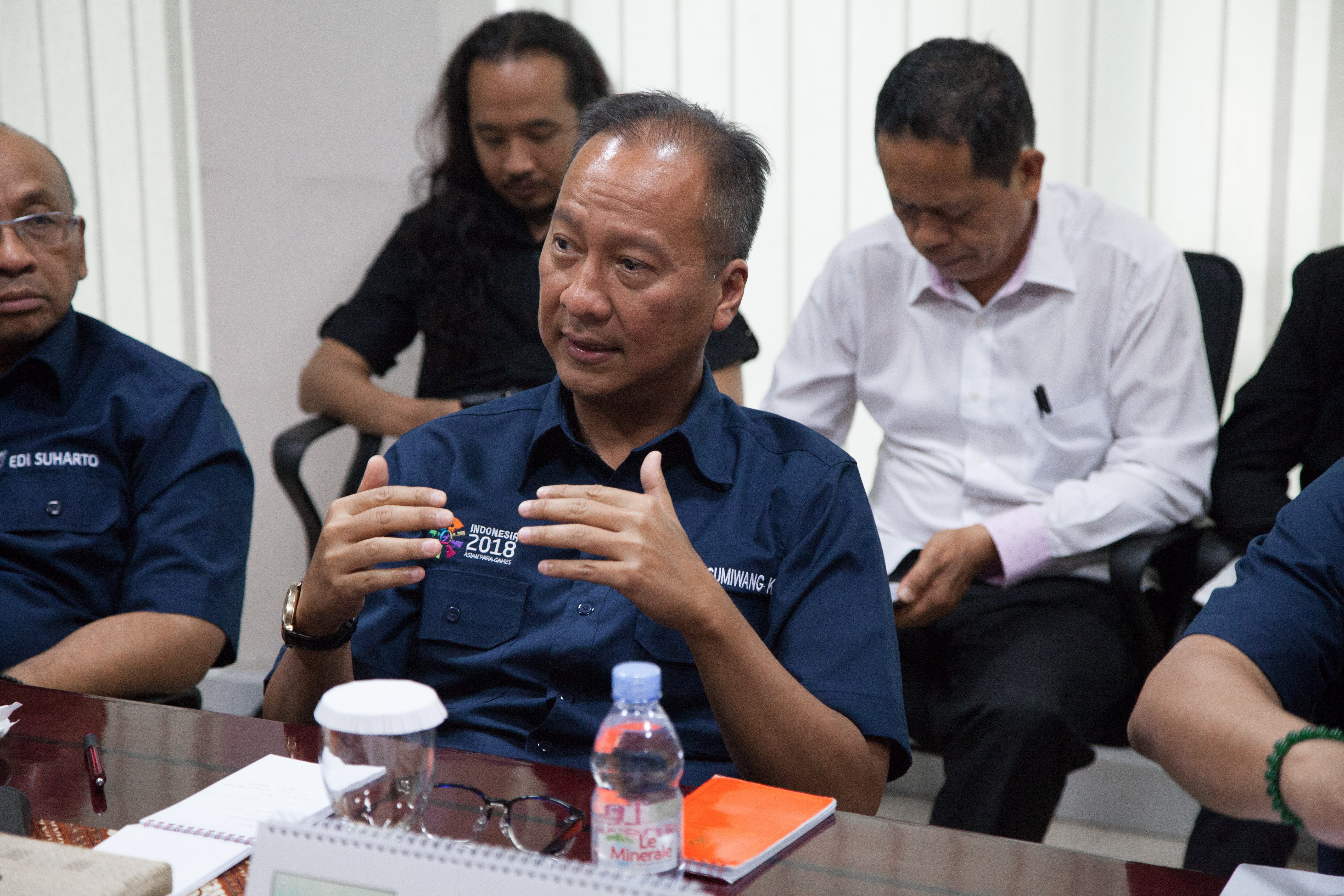 Menteri Sosial Agus Gumiwang Kartasasmita