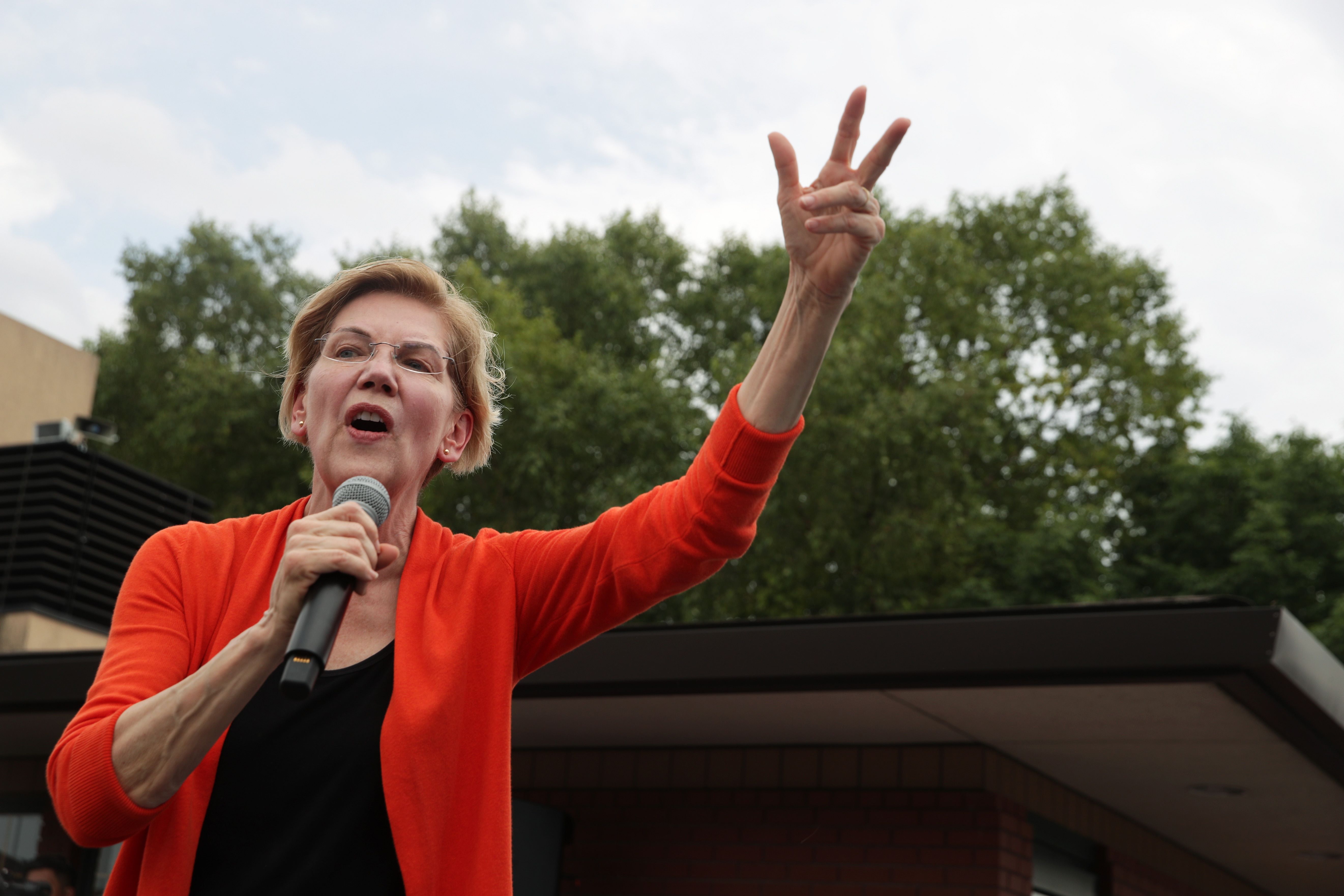 Kandidat Presiden AS dari Partai Demokrat Elizabeth Warren