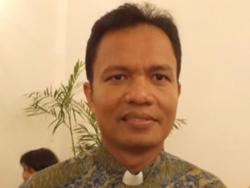 Ketua Komisi Hubungan Antar Agama dan Kemasyarakatan Keuskupan Agung Jakarta Romo Antonius Suyadi.