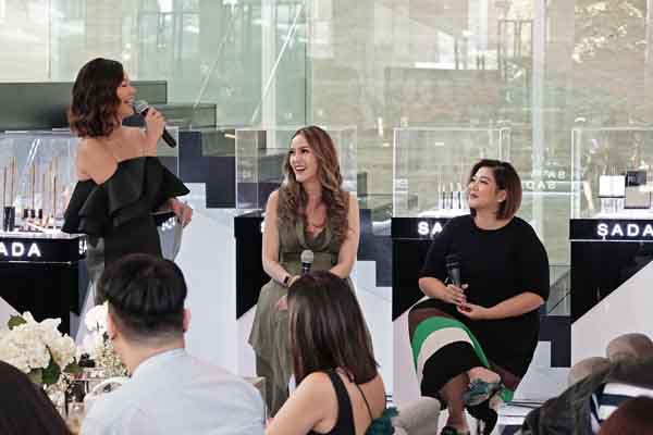 Cathy Sharon saat acara peluncuran. 