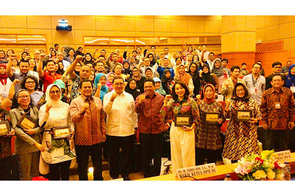 Seminar nasional 'Pendekatan Gender dan Disabilitas dalam Legislasi Bidang Ketenagakerjaan' di Ruang Abdul Muis, Gedung DPR RI