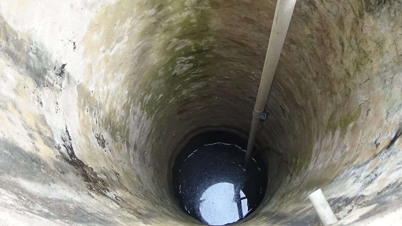 Salah satu model irigasi air dangkal yang diterapkan di Kabupaten Flores Timur. 