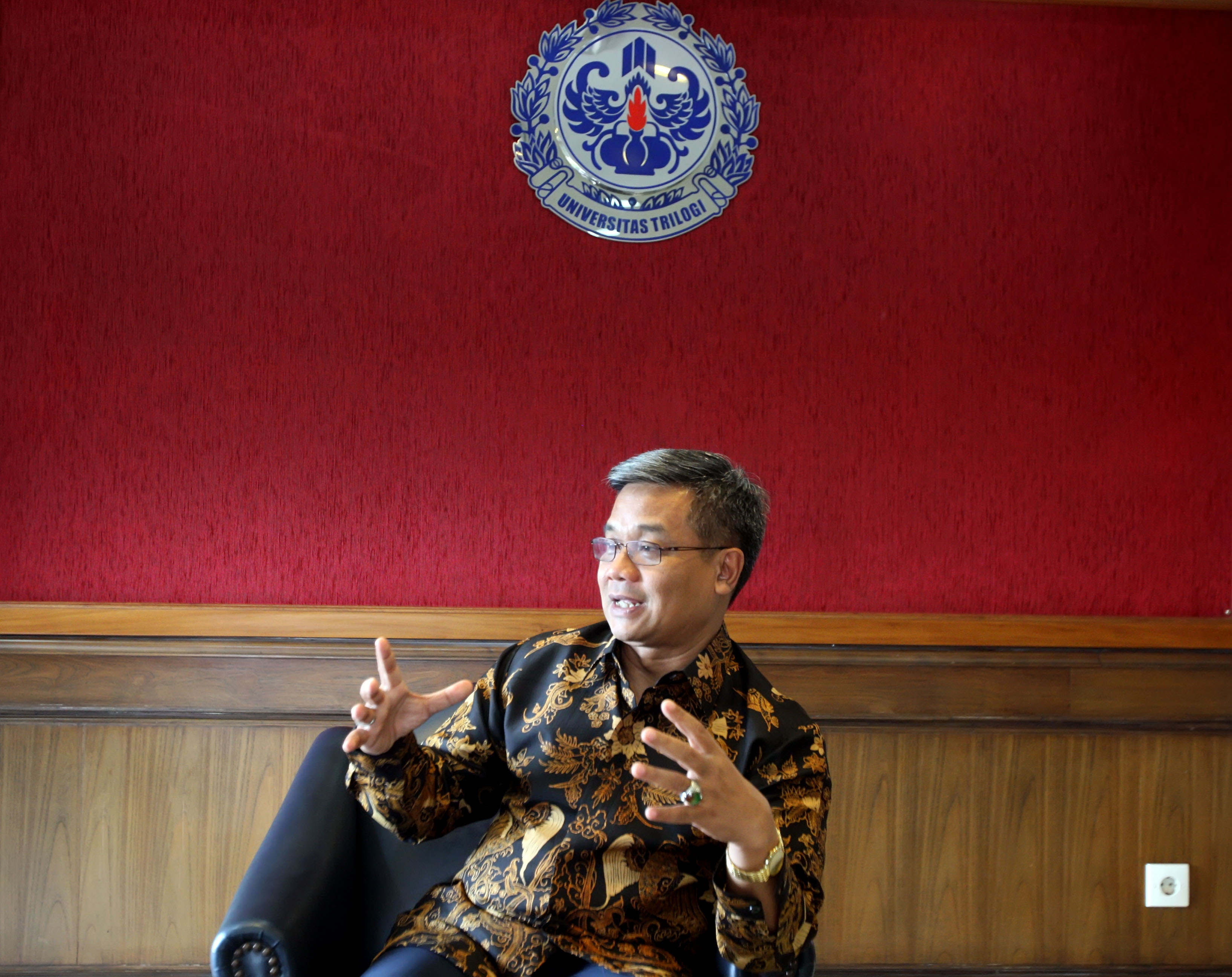 Anggota Dewan Kehormatan Forum Rektor Indonesia (FRI) Asep Saefuddin