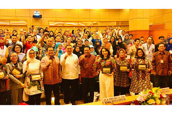 Seminar nasional 'Pendekatan Gender dan Disabilitas dalam Legislasi Bidang Ketenagakerjaan' di Ruang Abdul Muis, Gedung DPR RI