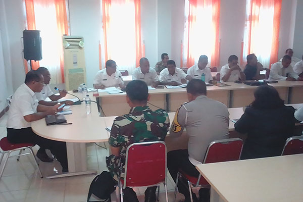 Rapat persiapan Festival Tiga Gunung