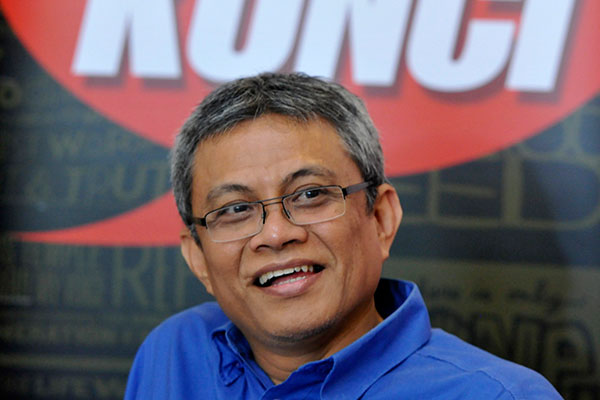 Ketua Lembaga Pengkajian, Penelitian dan Pengembangan Ekonomi (LP3E) Kadin Indonesia Didik Rachbini