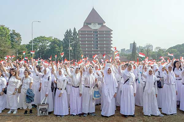 Suasana di Sekitaran Kampus UI Depok