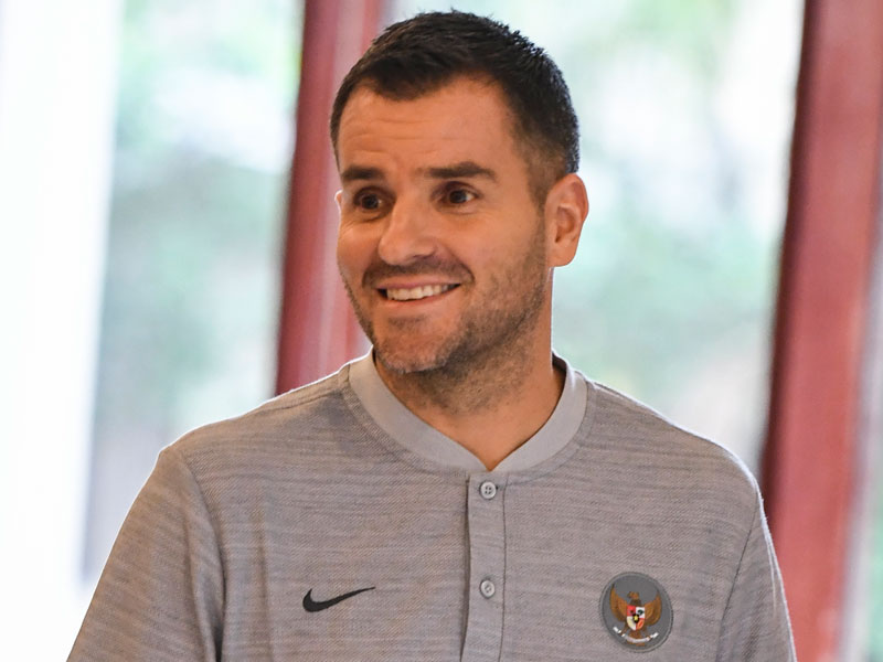 Pelatih Timnas Indonesia Simon McMenemy
