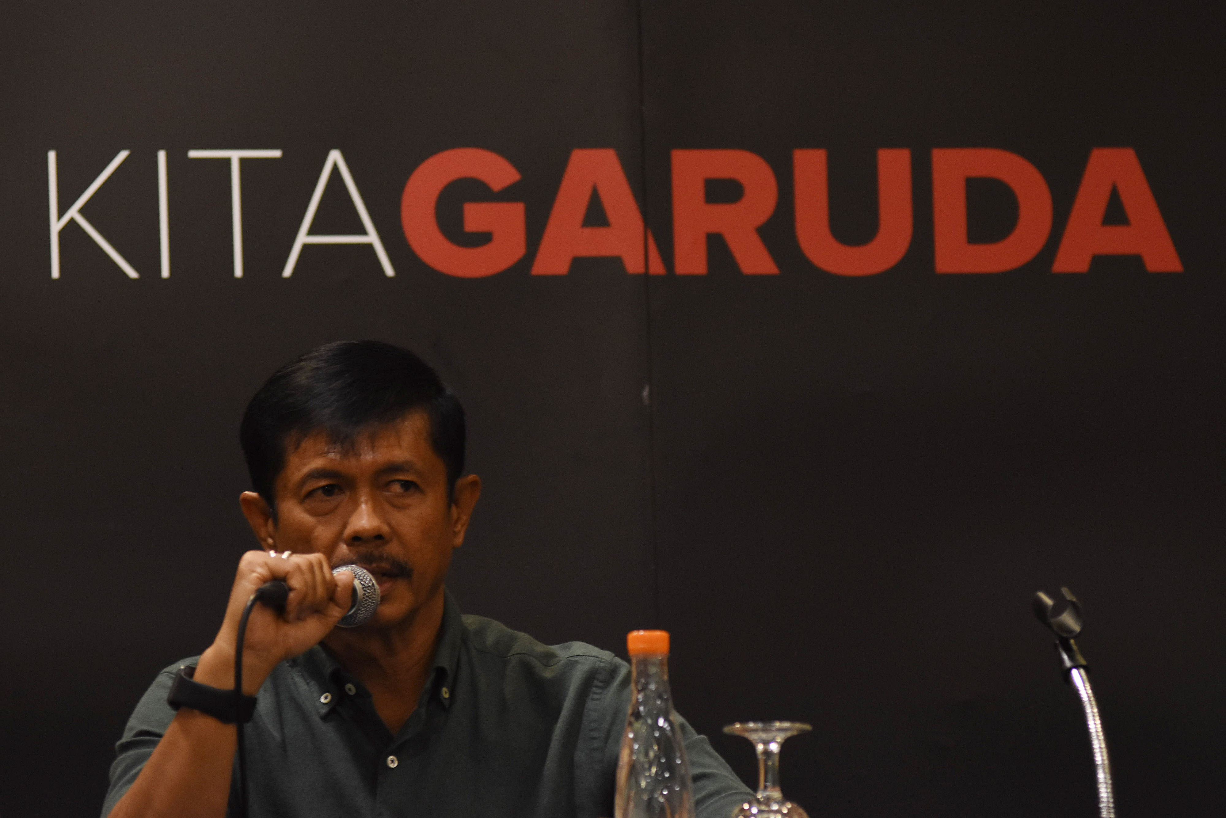  Indra Sjafri Pelatih TIM nasional U-23 Indonesia terus berbenah jelang SEA Games 2019 Filipina