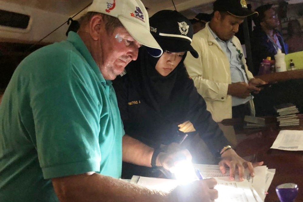 Bea Cukai Ambon Lakukan Pelayanan dan Pengawasan 24/7 Dukung Kelancaran Spice Island Darwin-Ambon Yacht Race