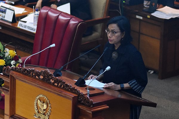 Menteri Keuangan Sri Mulyani Indrawati 