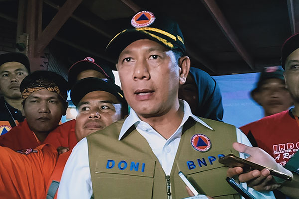 Kepala Badan Nasional Penanggulangan Bencana (BNPB) Doni Monardo 
