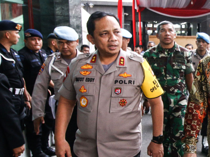 Kapolda Metro Jaya Irjen Pol Gatot Eddy Pramono