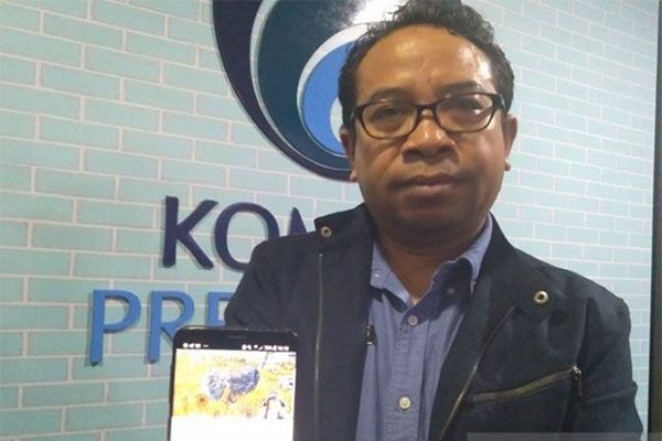 Pelaksana tugas Kepala Biro Humas Kemkominfo RI Ferdinandus Setu.  