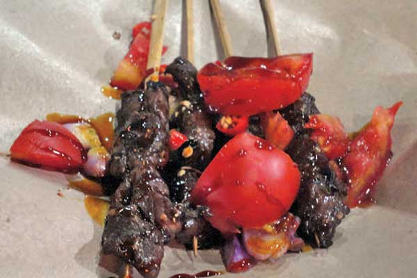 Sate maranggi.