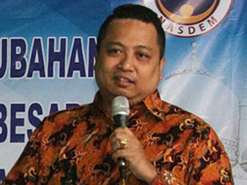 Anggota Fraksi NasDem Nova Harivan Paloh