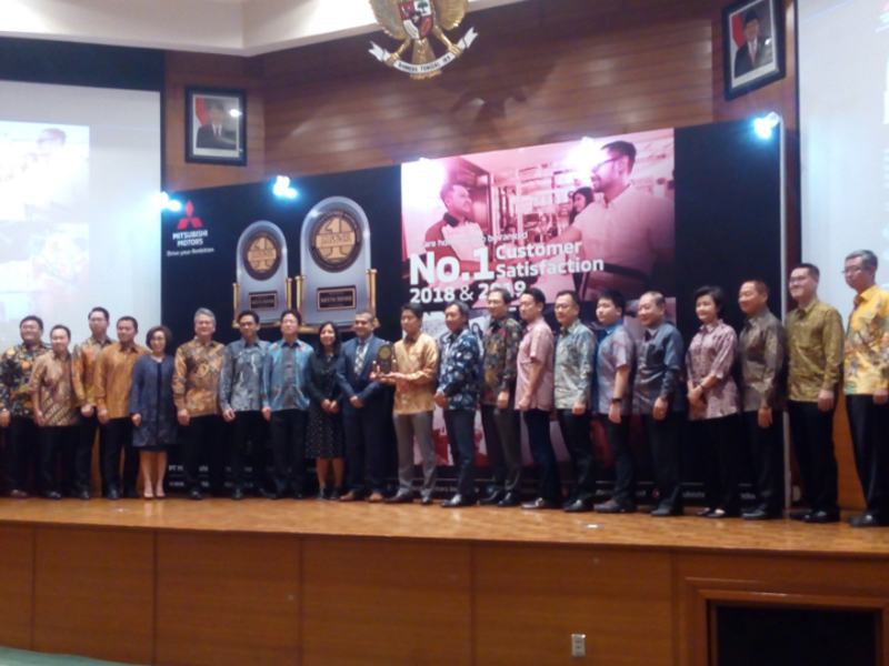 Mitsubishi meriah penghargaan dari JD Power