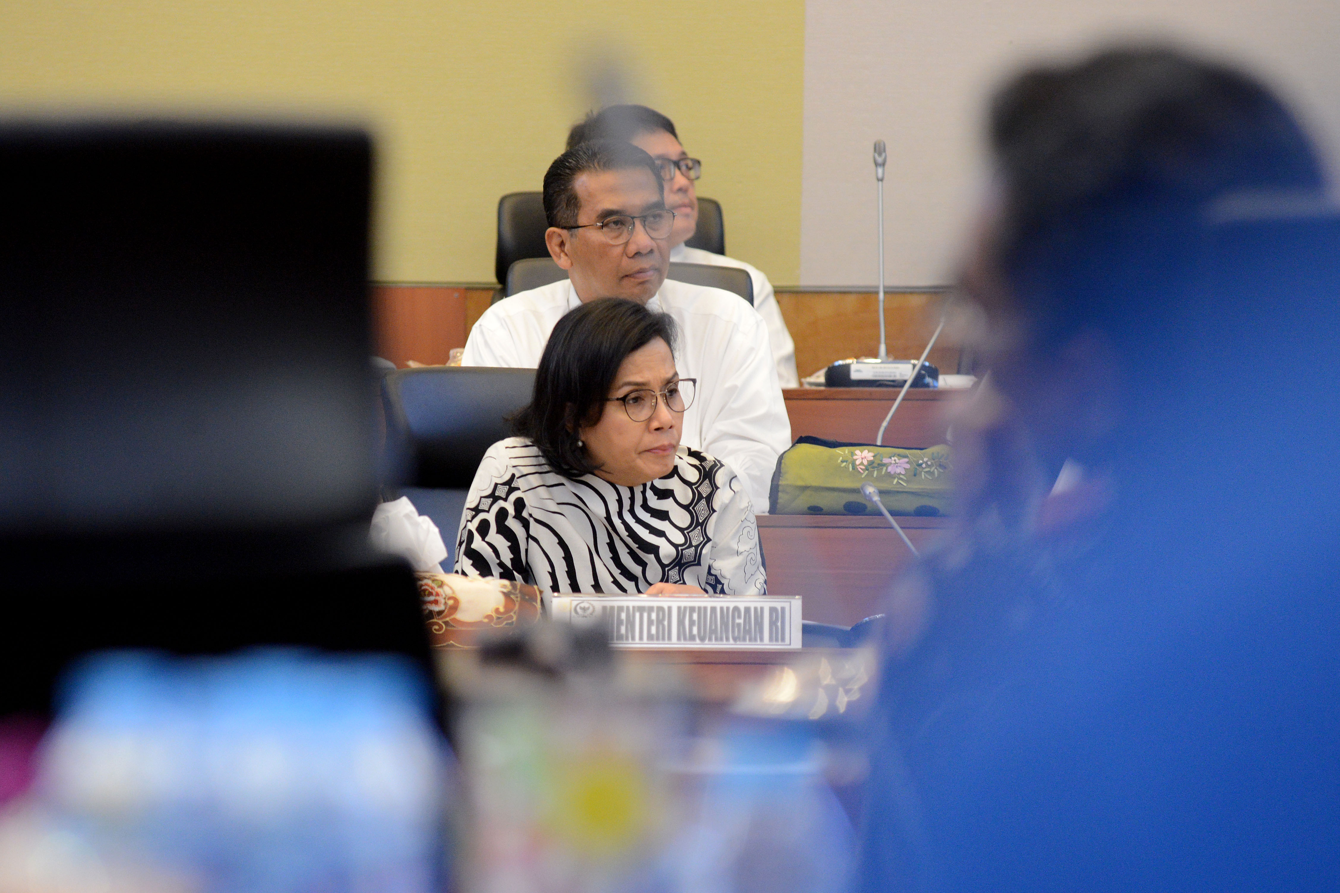 Menteri keuangan Sri Mulyani