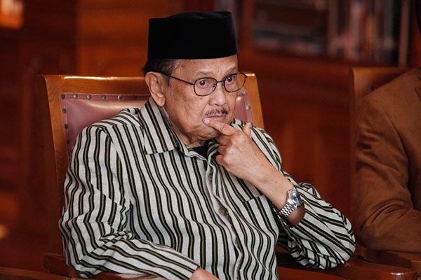 Presiden ketiga BJ Habibie 