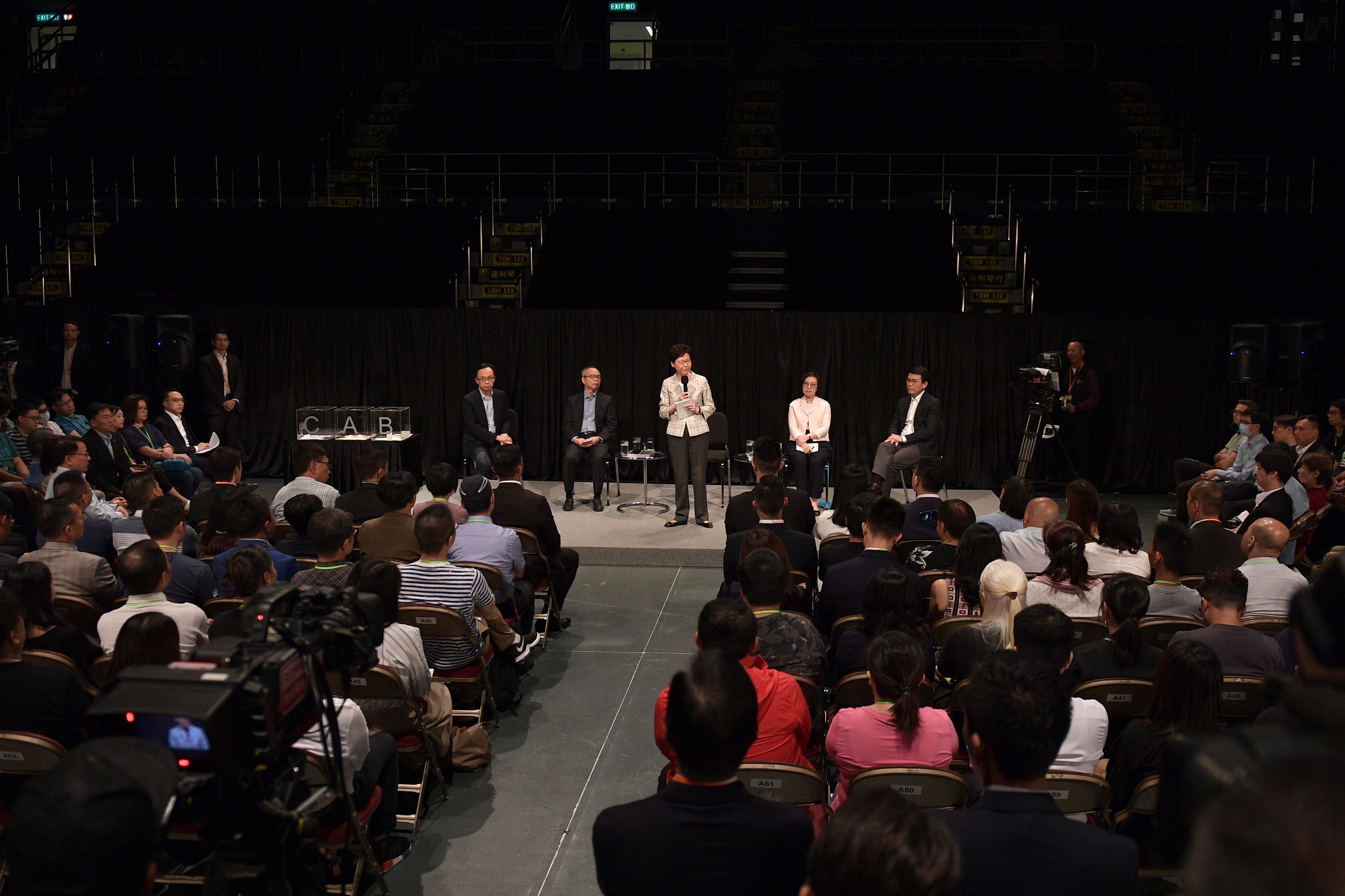 Pemimpin Eksekutif Hong Kong Carrie Lam.