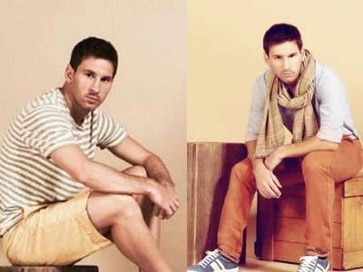 MEGABINTANG sepak bola dunia Lionel Messi mulai merintis bisnis fesyen