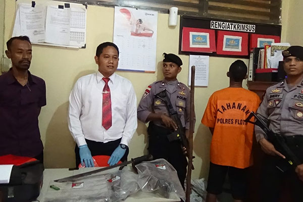 Penyidik Kepolisian Resort (Polres) Flores Timur, NTT, telah menetapkan seorang tersangka berinisial BHW terkait karhutla.