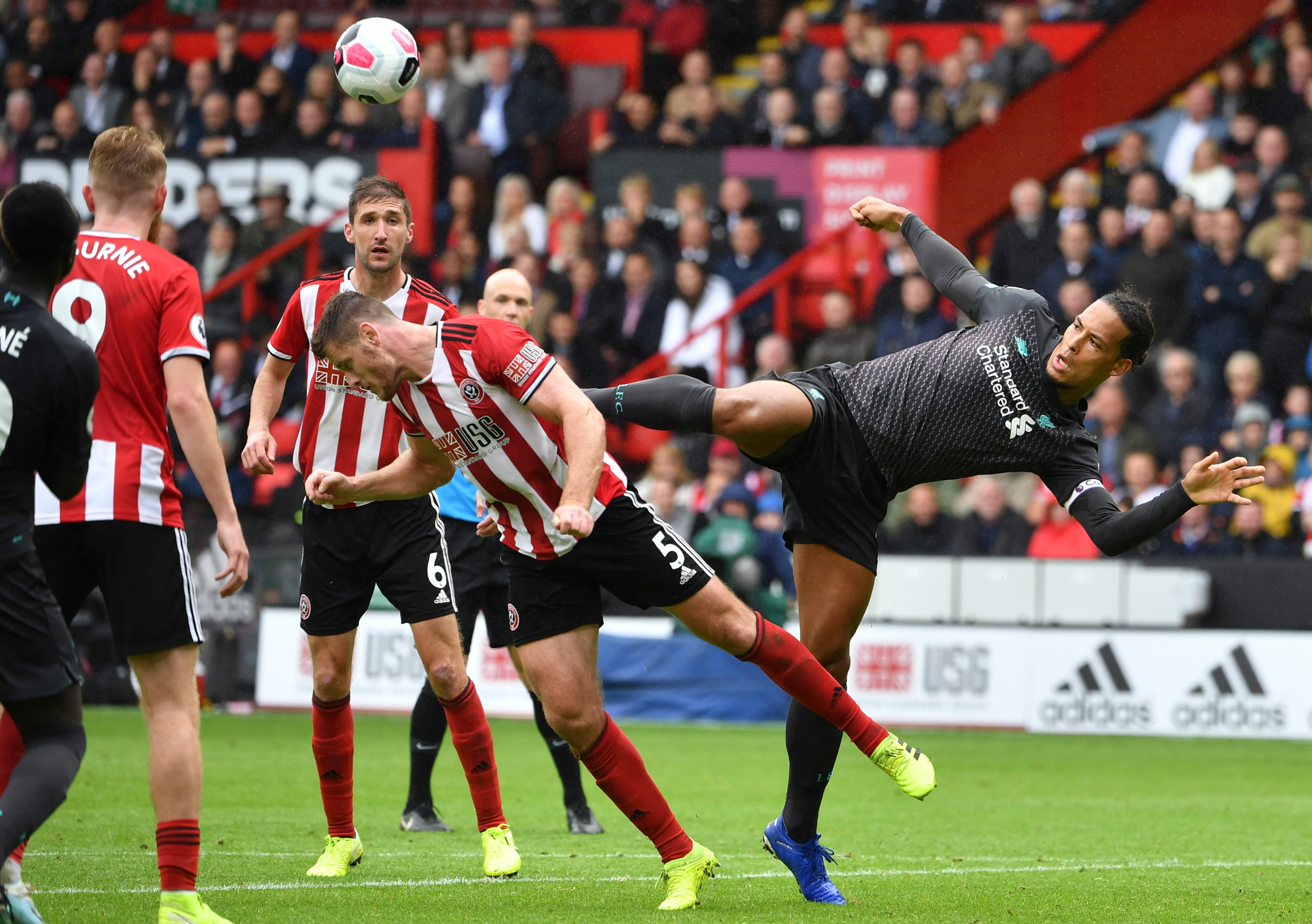 Laga Liverpool kontra Sheffield United