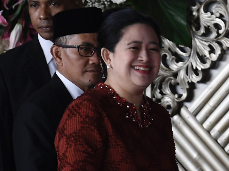 Menteri Koordinator Bidang Pembangunan Manusia dan Kebudayaan Puan Maharani 
