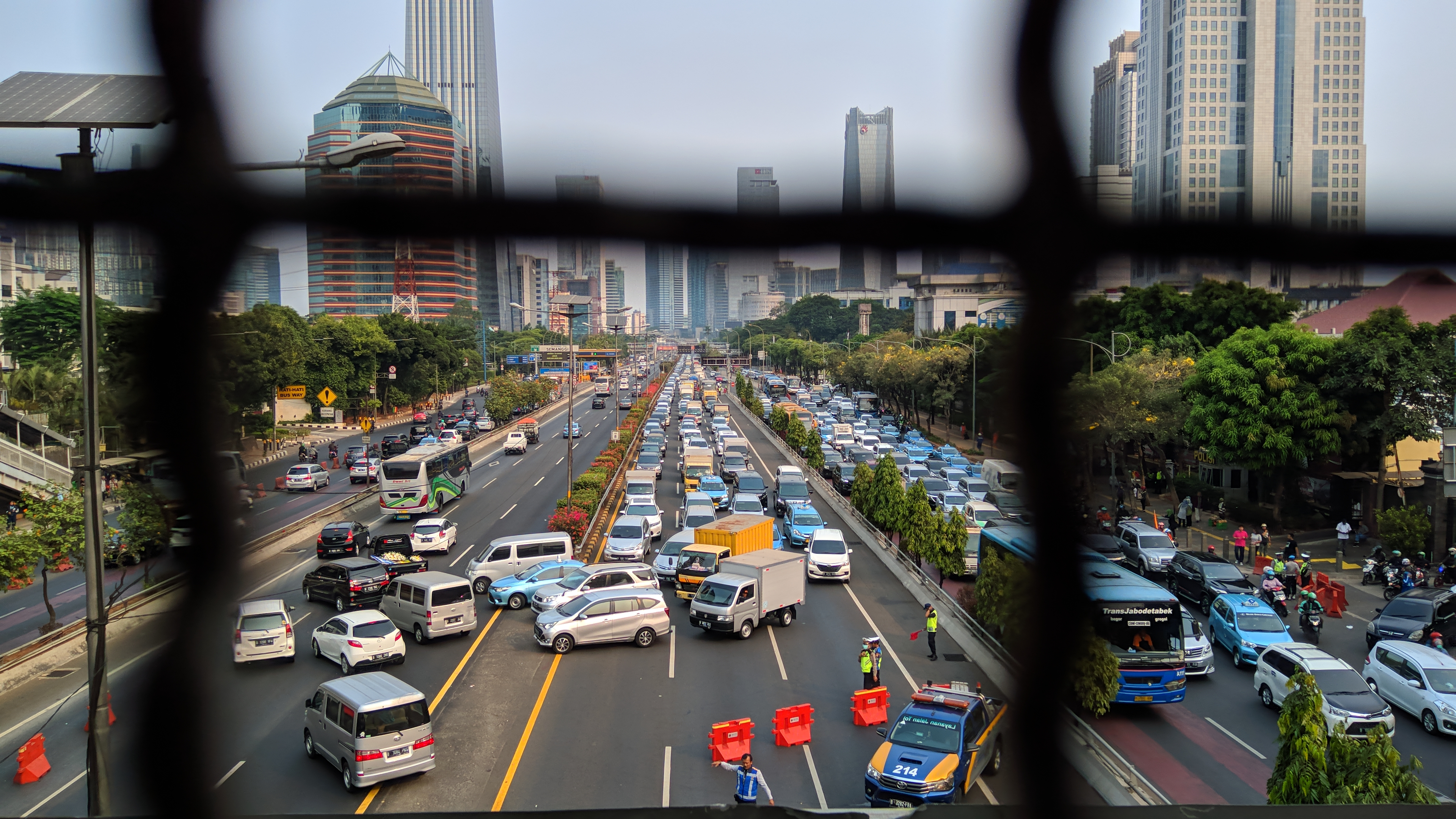 Imbas Demonstrasi, Tol Dalam Kota Ditutup